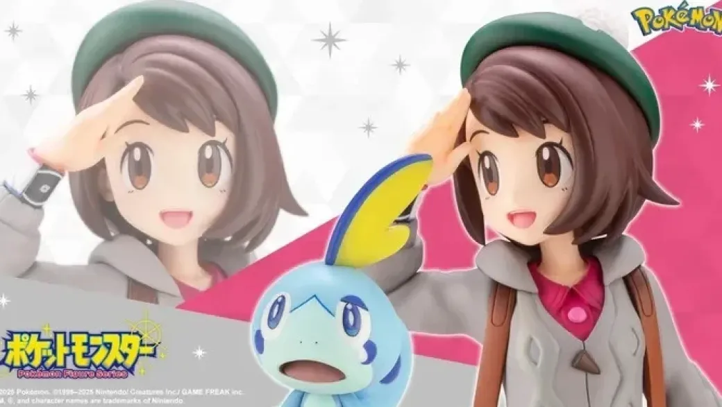 1/8 Scale Second Edition Artfx J Series PV228 Gloria & Sobble - Pokemon Official Statue - Kotobukiya
