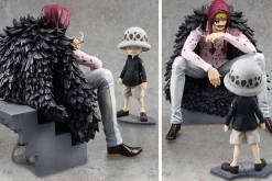 1/8 Scale Second Edition Donquixote Rosinante & Childhood Trafalgar D. Water Law - ONE PIECE Official Statue - MegaHouse