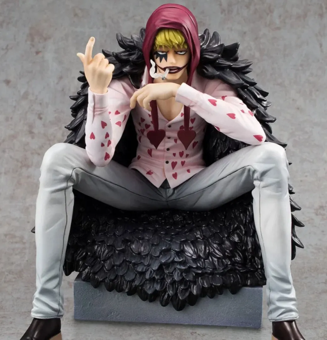 1/8 Scale Second Edition Donquixote Rosinante & Childhood Trafalgar D. Water Law - ONE PIECE Official Statue - MegaHouse