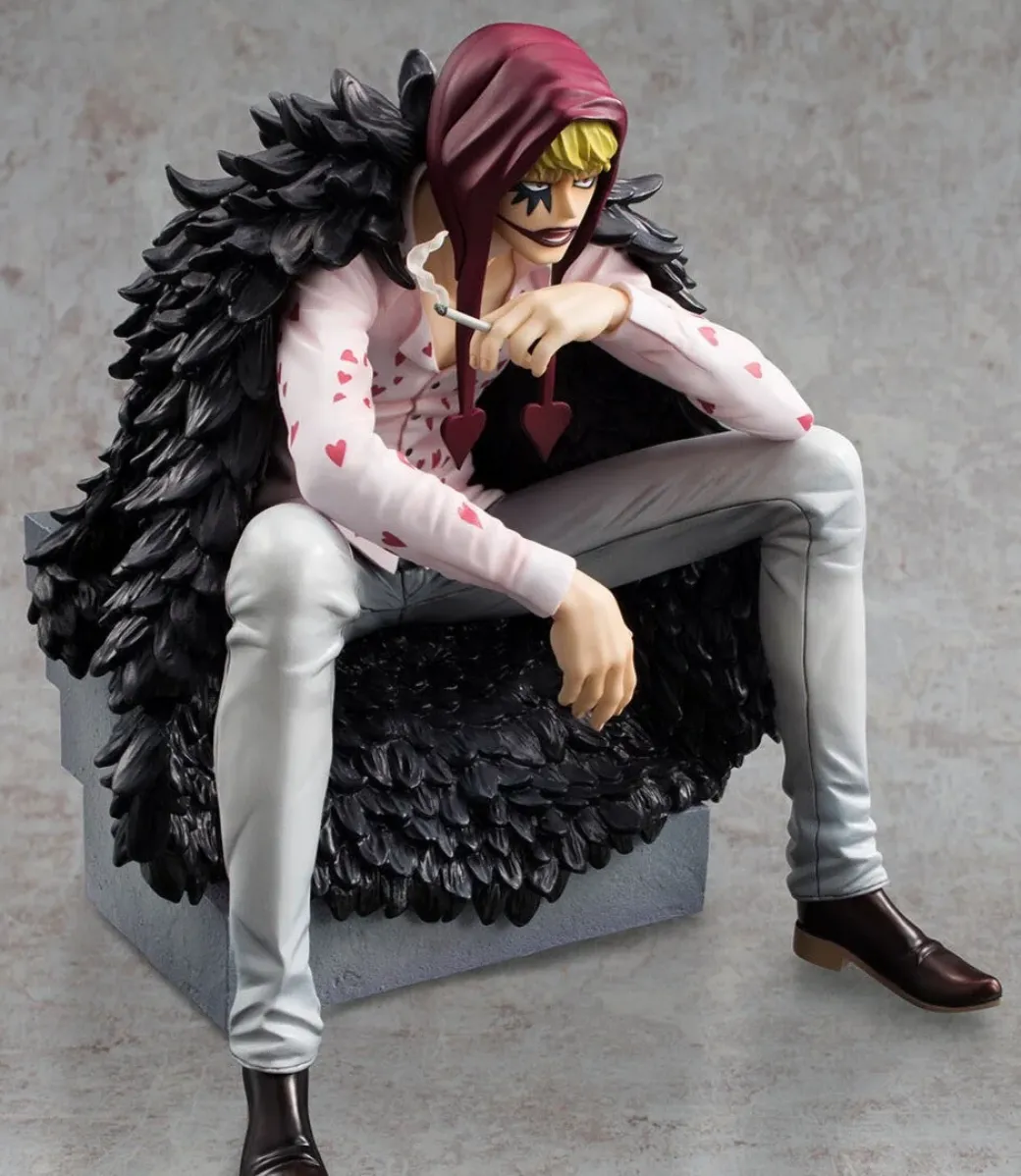 1/8 Scale Second Edition Donquixote Rosinante & Childhood Trafalgar D. Water Law - ONE PIECE Official Statue - MegaHouse