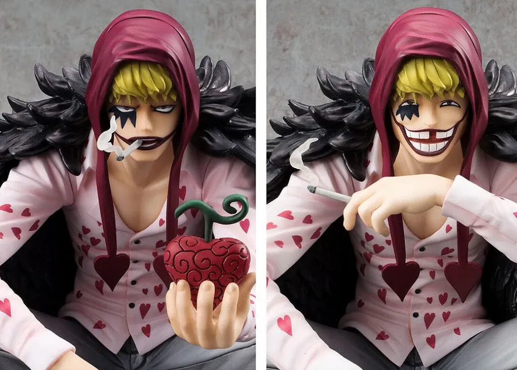 1/8 Scale Second Edition Donquixote Rosinante & Childhood Trafalgar D. Water Law - ONE PIECE Official Statue - MegaHouse