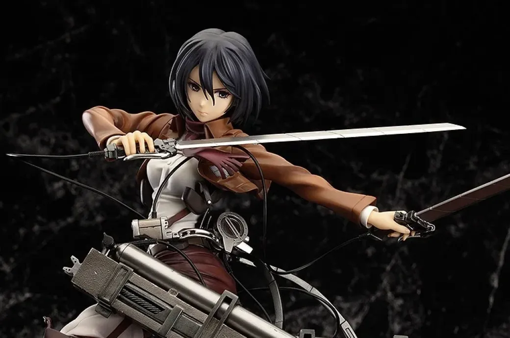 1/8 Scale Second Edition Mikasa Ackerman - Attack On Titan Official Statue - Good Smile Company