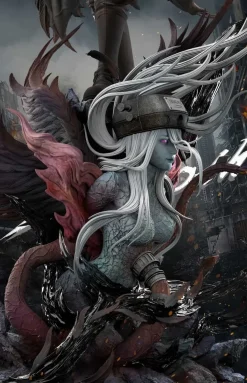 1/6 Scale Sephiroth - (FF7) Final Fantasy VII Resin Statue - Hunter Fan Studios