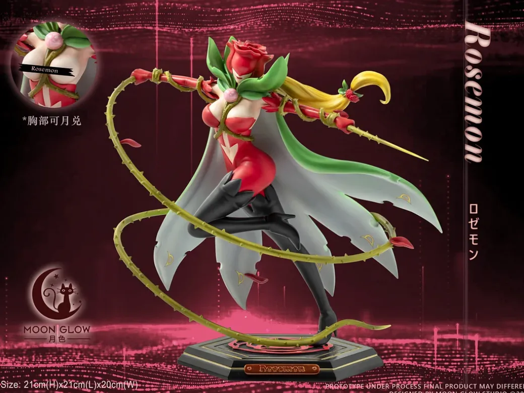 1/8 Scale Sexy Digimon Series Rosemon/ Rosemon Burst Mode - Digimon Resin Statue - Moon Glow Studio