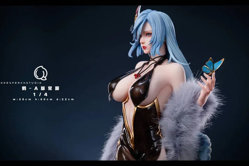 1/4 Scale Shenhe - Genshin Impact Resin Statue - Honey Peach Studios