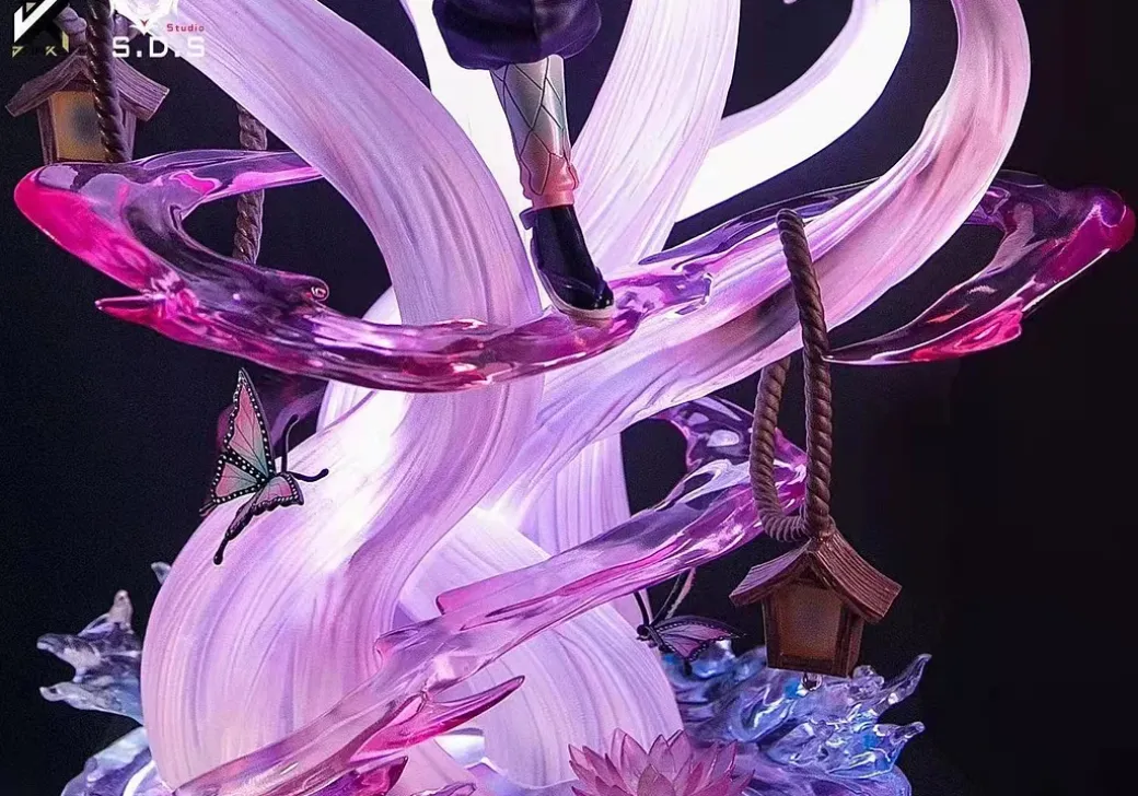 1/6 Scale Shinobu Kochou with LED - Demon Slayer: Kimetsu no Yaiba Resin Statue - JK Studios