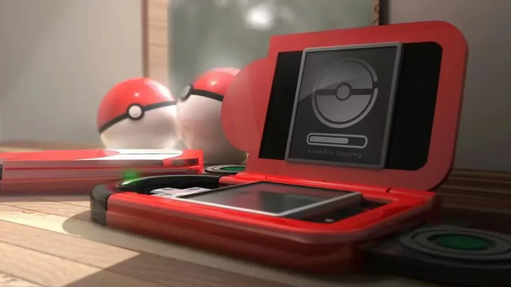 1/1 Scale Sinnoh Region Pokédex - Pokemon Resin Statue - sun Studio