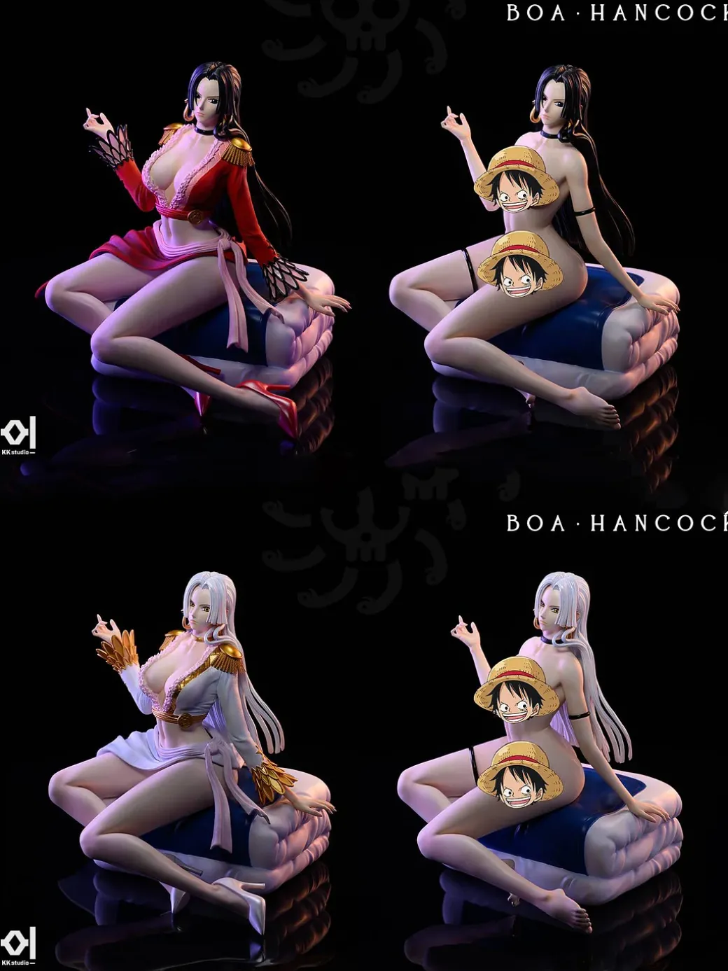 1/6 Scale Sitting Boa Hancock - ONE PIECE Resin Statue - KK Studio