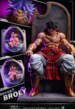 1/6 Scale Sitting Broly - Dragon Ball Resin Statue - Z Studio