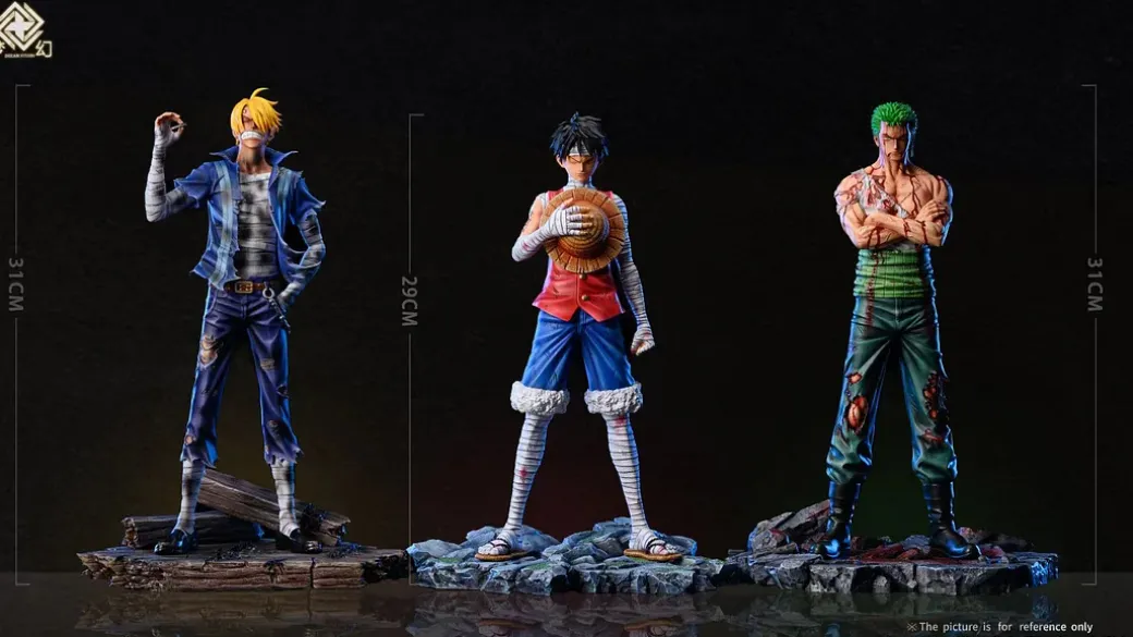1/6 Scale Sky Island Sanji & 3D2Y Monkey D. Luffy - ONE PIECE Resin Statue - Dream Studios