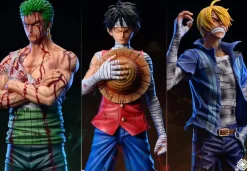 1/6 Scale Sky Island Sanji & 3D2Y Monkey D. Luffy - ONE PIECE Resin Statue - Dream Studios
