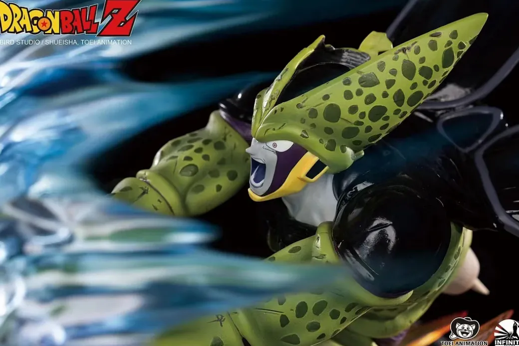1/6 Scale Son Goku & Son Gohan vs Cell - Dragon Ball Resin Statue - Infinity Studios