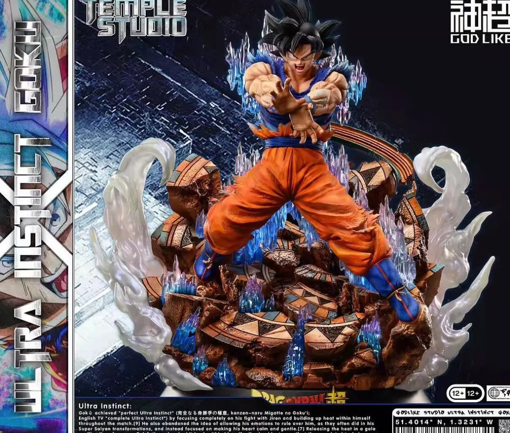 1/6 Scale Son Goku with Divine Kamehameha - Dragon Ball Resin Statue - Temple Studios
