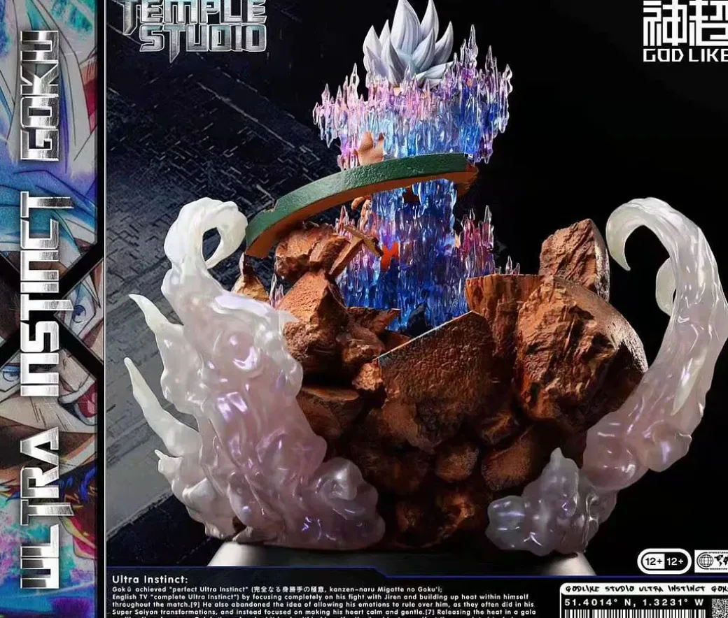1/6 Scale Son Goku with Divine Kamehameha - Dragon Ball Resin Statue - Temple Studios