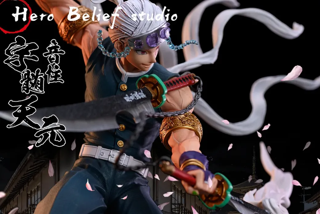1/6 Scale Sound Hashira Uzui Tengen - Demon Slayer: Kimetsu no Yaiba Resin Statue - Hero Belief Studios