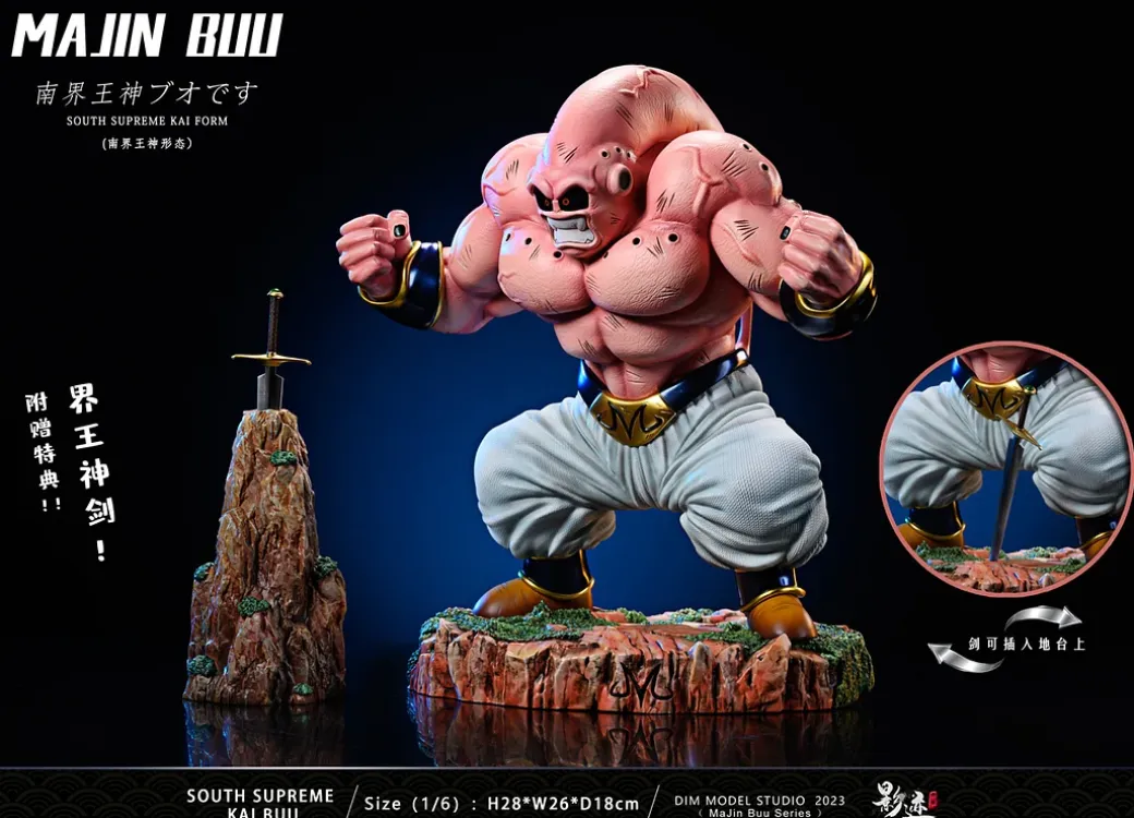 1/6 Scale South Supreme Kai Form Majin Buu - Dragon Ball Resin Statue - D-M Studios