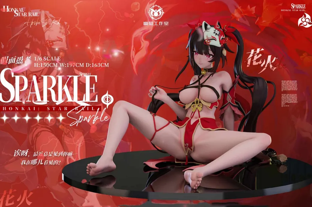 1/6 Scale Sparkle - Honkai: Star Rail Statue - Firefly At Night Studio