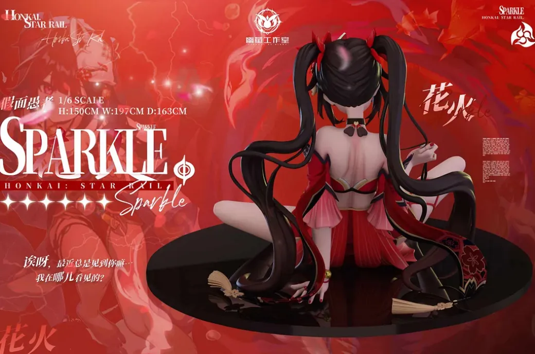 1/6 Scale Sparkle - Honkai: Star Rail Statue - Firefly At Night Studio