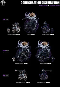 1/6 Scale SSS Collectible Statue Series Megumi Fushiguro & Ryomen Sukuna - Jujutsu Kaisen Statue - Space Realm Studio