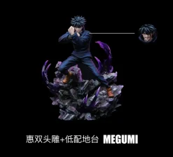 1/6 Scale SSS Collectible Statue Series Megumi Fushiguro & Ryomen Sukuna - Jujutsu Kaisen Statue - Space Realm Studio
