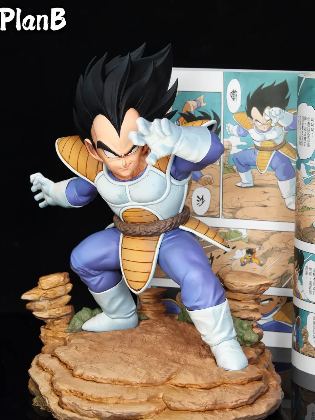 1/6 Scale Starting Hand Vegeta - Dragon Ball Resin Statue - PlanB Studio