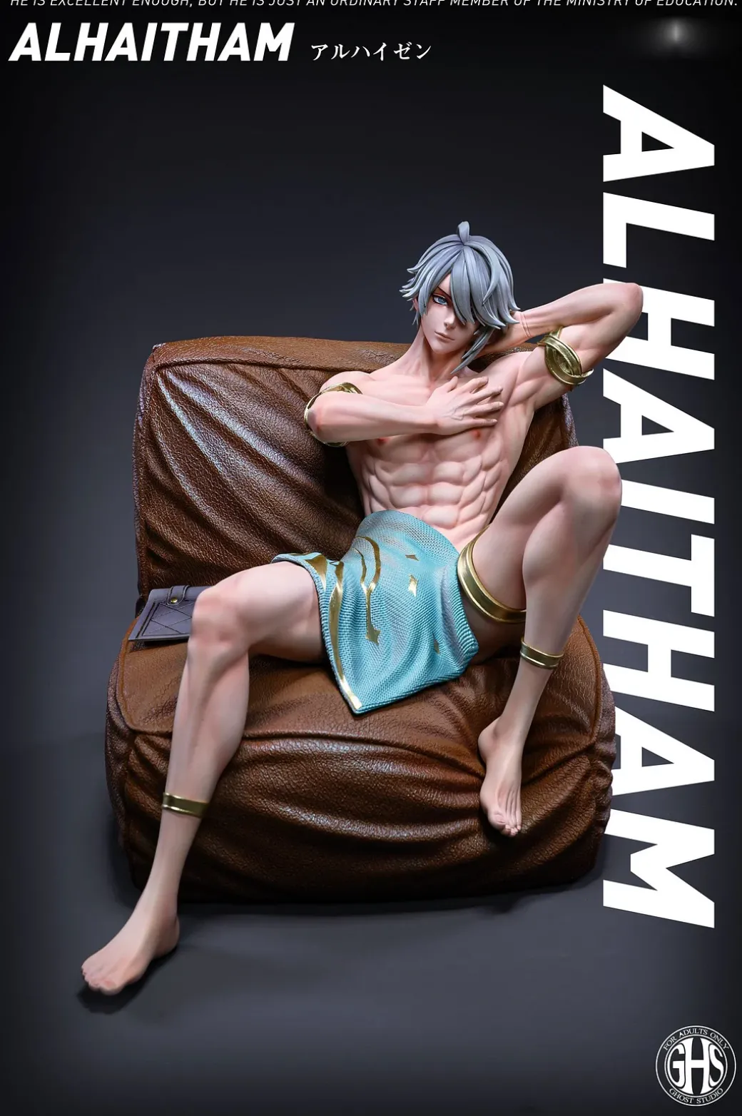 1/6 Scale Stay-at-Home Alhaitham - Genshin Impact Resin Statue - Ghost Studios