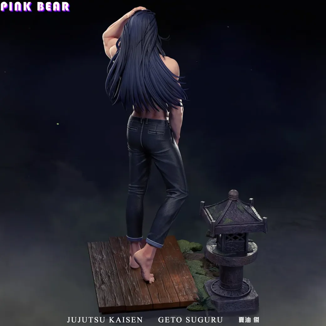 1/6 Scale Suguru Geto - Jujutsu Kaisen Resin Statue - Pink Bear Studio