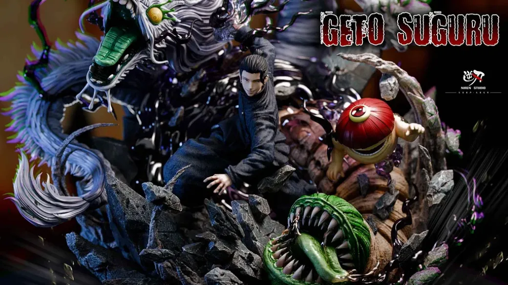 1/6 Scale Suguru Geto with LED - Jujutsu Kaisen Resin Statue - NIREN Studios