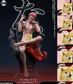 1/6 Scale Sukuna Yuji Itadori & Sukuna Megumi Fushiguro - Jujutsu Kaisen Resin Statue - SGS Studio