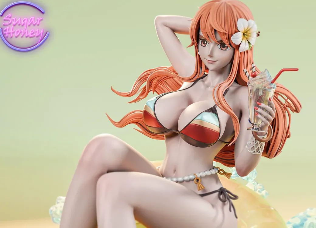 1/6 Scale Summer Swimsuit 001 Nami - ONE PIECE Resin Statue - Sugar Honey Studio