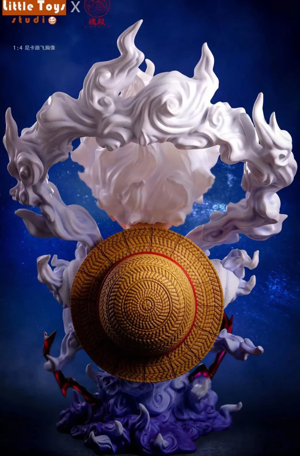 1/4 Scale Sun God Nika Luffy Bust Statue with LED - ONE PIECE Resin Statue - LT Studios