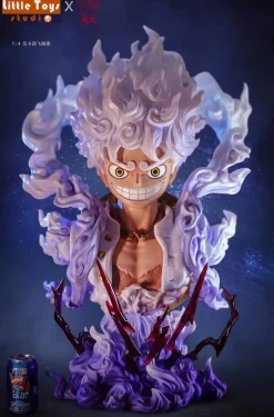 1/4 Scale Sun God Nika Luffy Bust Statue with LED - ONE PIECE Resin Statue - LT Studios