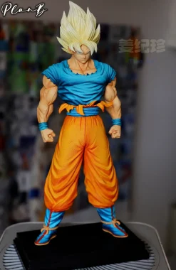1/6 Scale Super Saiyan 4 & Super Saiyan Son Goku - Dragon Ball Resin Statue - PlanB Studio
