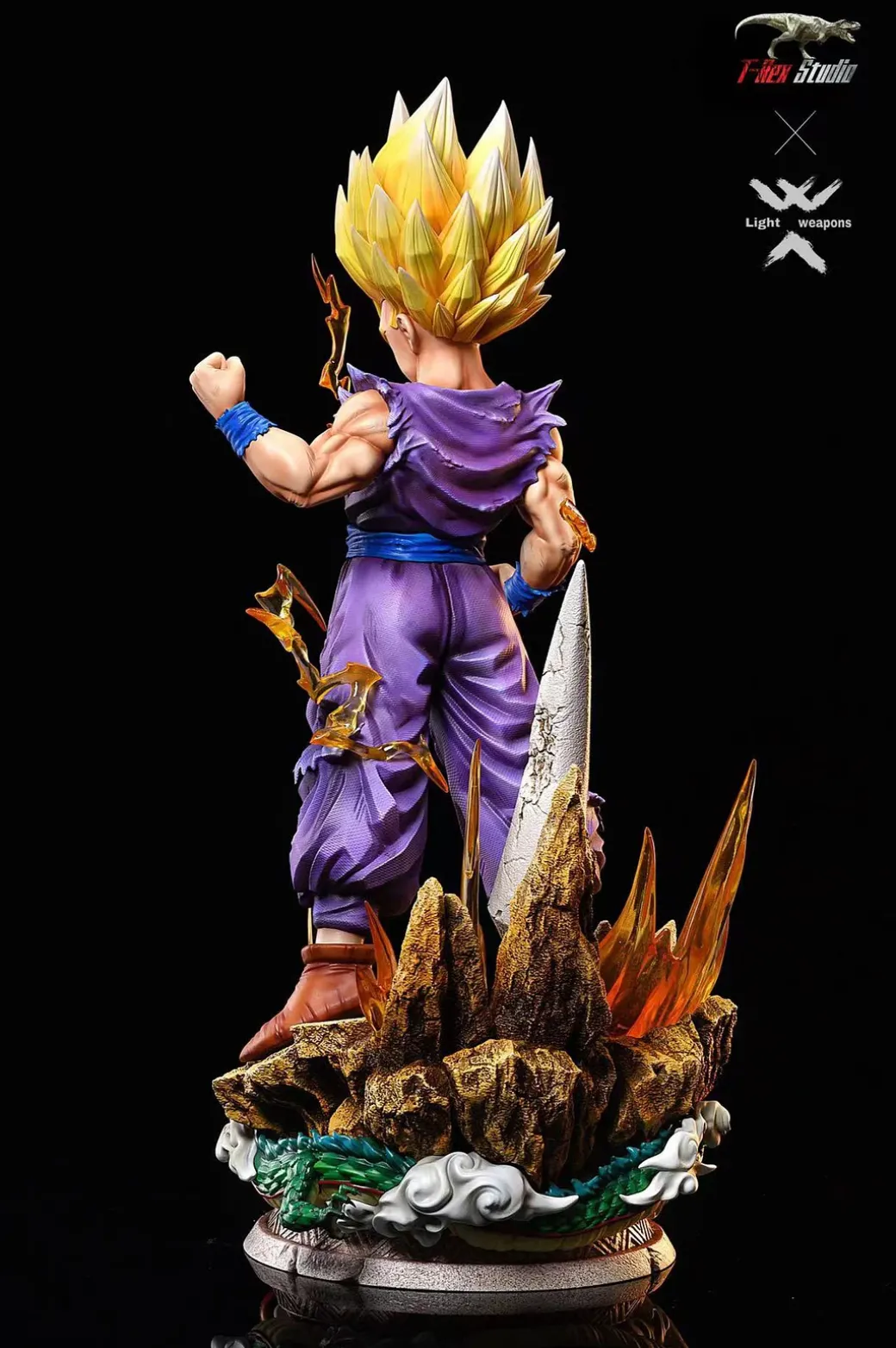 1/6 Scale Super Saiyan 2 Debut of Son Gohan - Dragon Ball Resin Statue - T-Rex Studios
