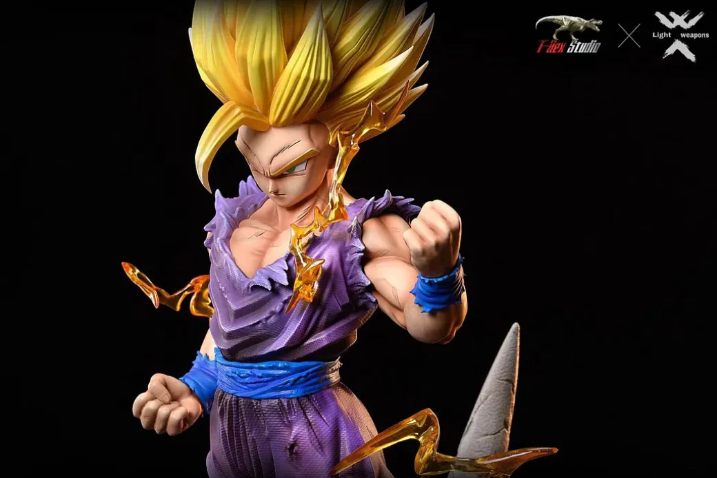 1/6 Scale Super Saiyan 2 Debut of Son Gohan - Dragon Ball Resin Statue - T-Rex Studios