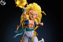 1/6 Scale Super Saiyan 3 Gotenks with LED - Dragon Ball Resin Statue - JingZhi Studio