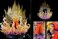 1/6 Scale Super Saiyan 3 Son Goku with LED - Dragon Ball Resin Statue - BLUE BAY Studio