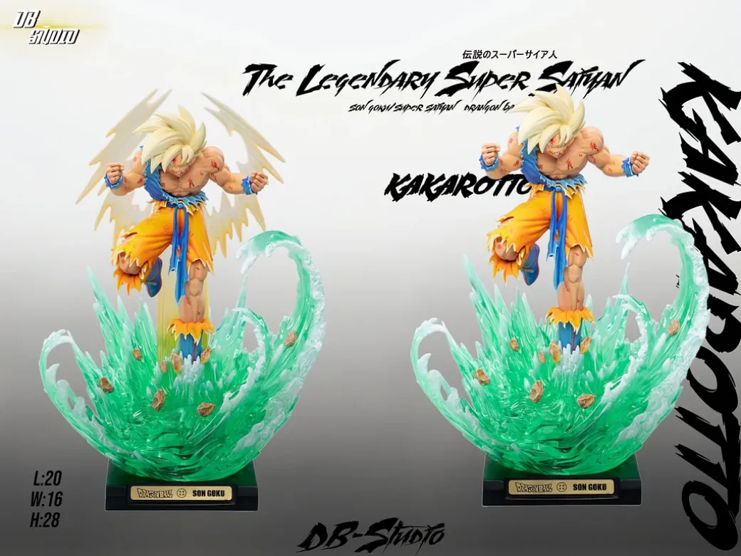 1/9 Scale Super Saiyan 1 Son Goku - Dragon Ball Statue - DB-Studio