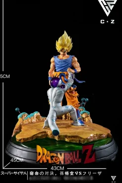 1/6 Scale Super Saiyan 1 Son Goku vs Frieza - Dragon Ball Resin Statue - CZ Studio
