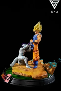 1/6 Scale Super Saiyan 1 Son Goku vs Frieza - Dragon Ball Resin Statue - CZ Studio