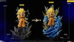 1/6 Scale Super Saiyan 3 Son Goku - Dragon Ball Resin Statue - Du-Studio