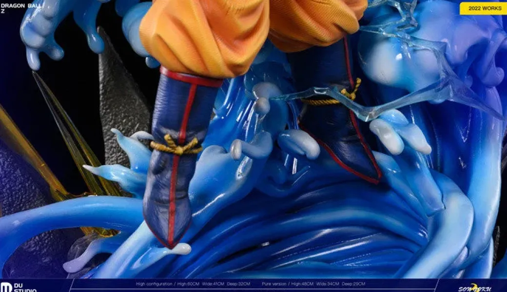 1/6 Scale Super Saiyan 3 Son Goku - Dragon Ball Resin Statue - Du-Studio