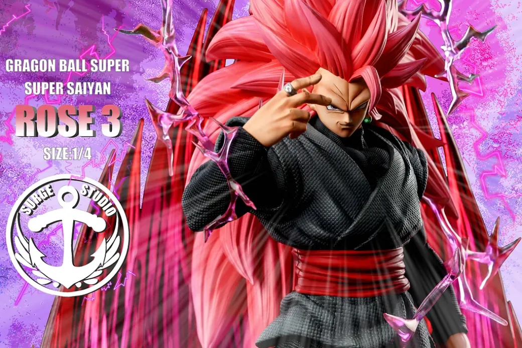 1/4 Scale Super Saiyan 3 Son Goku - Dragon Ball Resin Statue - SURGE Studios