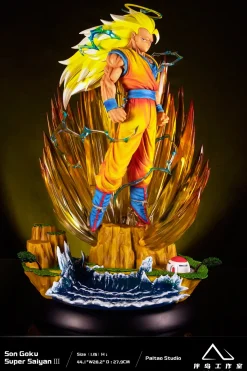 1/6 Scale Super Saiyan 3 Son Goku - Dragon Ball Resin Statue - Paltao Studio