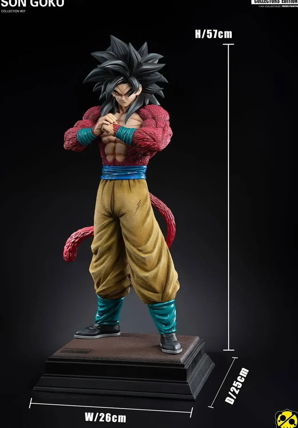 1/4 Scale Super Saiyan 4 Son Goku - Dragon Ball Resin Statue - Two Percent Studio