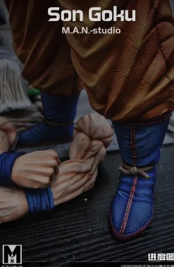 1/4 Scale Super Saiyan 3 Son Goku - Dragon Ball Resin Statue - MAN-Studio