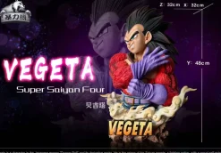 1/2 Scale Super Saiyan 4 Vegeta Bust Statue - Dragon Ball Resin Statue - BaoLiXiong Studio