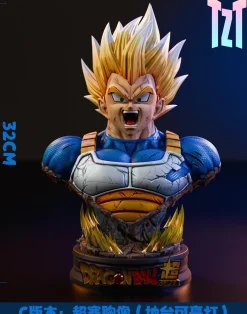 1/3 Scale Super Saiyan Blue Vegeta with LED - Dragon Ball Resin Statue - TZT Studio
