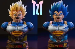1/3 Scale Super Saiyan Blue Vegeta with LED - Dragon Ball Resin Statue - TZT Studio