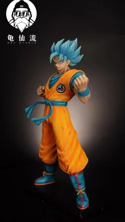 1/4 Scale Super Saiyan Blue Son Goku - Dragon Ball Resin Statue - GXL Studio